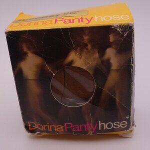 Vintage Dorina Lycra Control Panty Hose 26 COPPERTONE L
